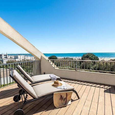 Suite Terrasse Xxl - Front De Mer - Parking - Ambiance Plage La Grande Motte Extérieur photo